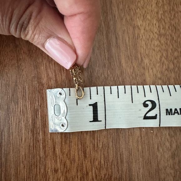 10K Gold Diamond Cross - Picture 6 of 6